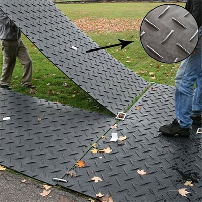 HDPE 중장비 매트 간이 공사 플라스틱 경로 접근 매트