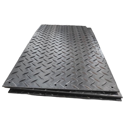 경성 플라스틱 바닥 가지고 다닐 수 있는 도로 매트 Hdpe 접지보호 도로 매트
