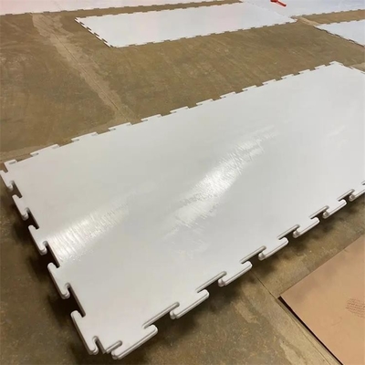 바닥을 스케이트를 타는 1200*1000mm 아이스하키 합성 얼음 링크 가지고 다닐 수 있는 UHMWPE 롤러