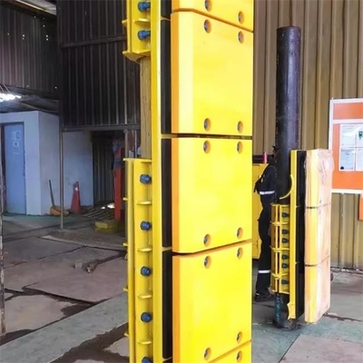 항구 보트 보호 패드를 위한 UHMWPE 플라스틱 부두 콘 배 펜더 패널 보드