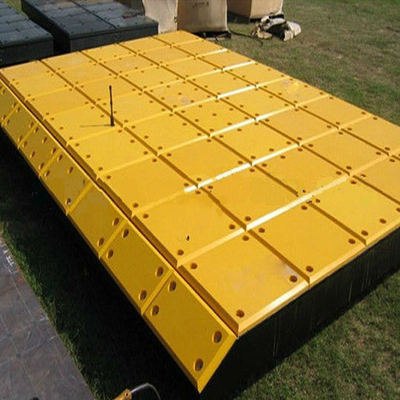 고 내식성 HDPE 플라스틱 해양 배 펜더 패널 충돌 판