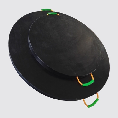 라운드 아우트리거는 HDPE 가지고 다닐 수 있는 일시적 모바일 트럭 플라스틱 발 패드를 패드를 댑니다
