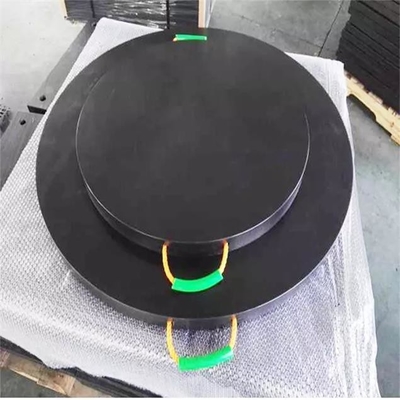 라운드 아우트리거는 HDPE 가지고 다닐 수 있는 일시적 모바일 트럭 플라스틱 발 패드를 패드를 댑니다