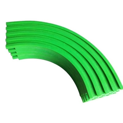 폴리에틸렌 내마모 부분 Ｔ 슬롯 컨베이어 플라스틱 UHMWPE 체인 가이드 트렉 레일