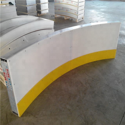 링크 계기반 보드를 촬영하는 4x8 피트 가지고 다닐 수 있는 HDPE 플라스틱 아이스 링크 장애 아이스하키