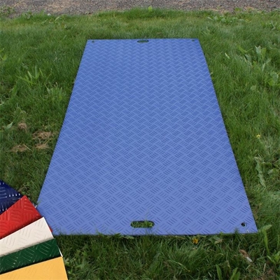 2*4ft 플라스틱 임시 접지 보호 HDPE 선로 공사 도로 매트