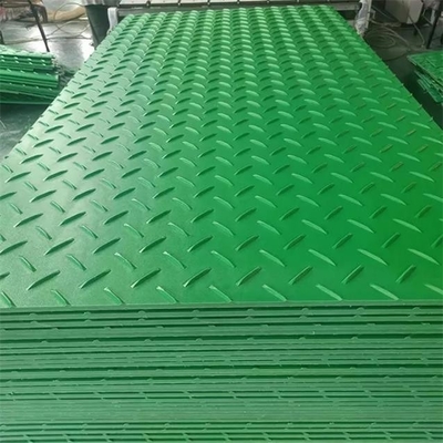 그린 적층체 HDPE 트럭 지원 접지보호 무거운 구조 매트