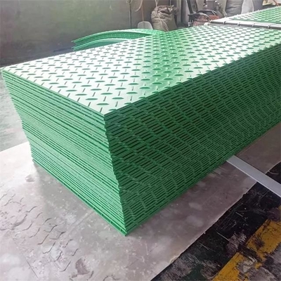 그린 적층체 HDPE 트럭 지원 접지보호 무거운 구조 매트