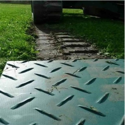 그린 적층체 HDPE 트럭 지원 접지보호 무거운 구조 매트