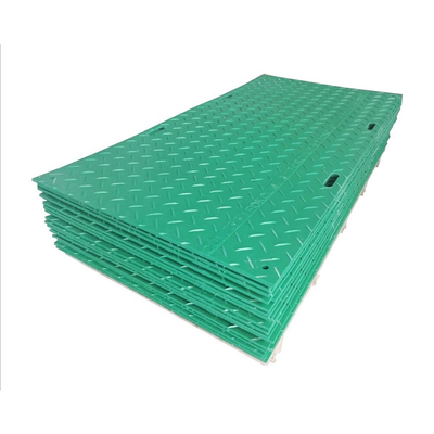 그린 적층체 HDPE 트럭 지원 접지보호 무거운 구조 매트