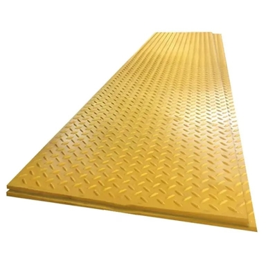 4X8 피트 가지고 다닐 수 있는 마모 저항자 플라스틱 시트 HDPE 일시적인 액세스 도로 매트