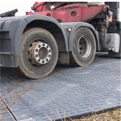 혼합 HDPE 건설 트랙 접지보호는 일시적인 액세스 도로를 위해 엉클어집니다