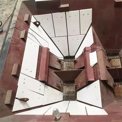 강철사일로 곡물 저장기 복공판을 위한 하얀 마모 저항자 UHMWPE 라이너 시트