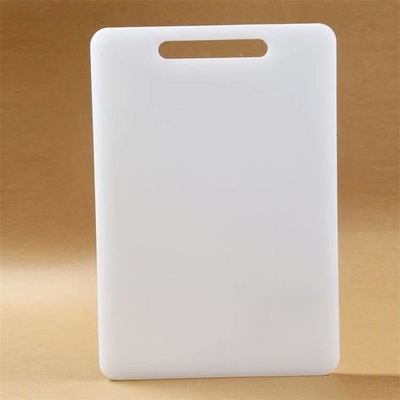 핸들과 복수색 사각형 HDPE 부엌 도마 플라스틱 절단 보드