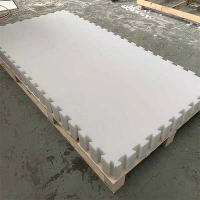 바닥을 스케이트를 타는 1200*1000mm 아이스하키 합성 얼음 링크 가지고 다닐 수 있는 UHMWPE 롤러