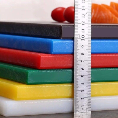 20 밀리미터 반대 세균 빛깔 고밀도 폴리에틸렌 플라스틱 절단 보드