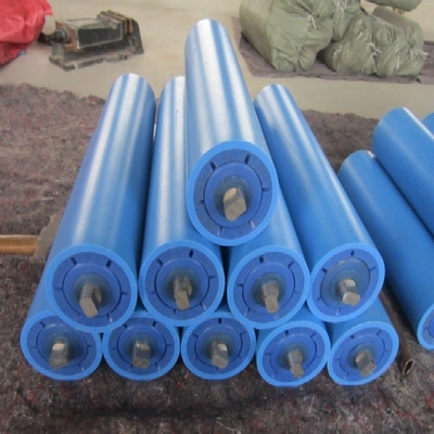 유동 롤러를 훈련시키는 4 인치 폴리머 파이프 성형 HDPE 영향 컨베이어