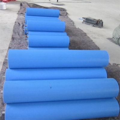유동 롤러를 훈련시키는 4 인치 폴리머 파이프 성형 HDPE 영향 컨베이어