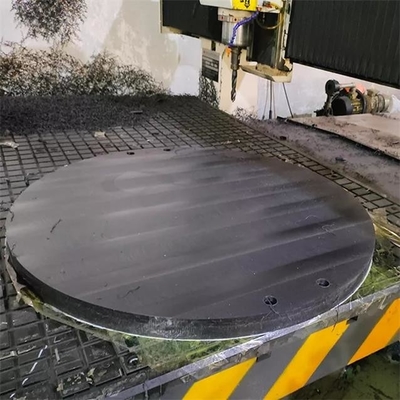 가지고 다닐 수 있는 일시적 HDPE 라운드 아우트리거는 모바일 트럭 플라스틱 발 패드를 패드를 댑니다
