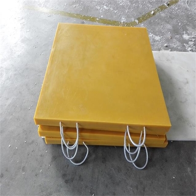 HDPE 혼합 크레인 족지지구조체는 아우트리거 안정기 패드 잭 발 패드를 매트를 깝니다