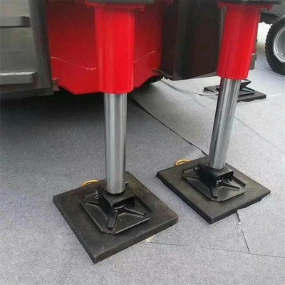 600*600mm 반대 충돌 폴리에틸렌 플라스틱 아우트리거는 크레인 족지지구조체를 위해 거닙니다