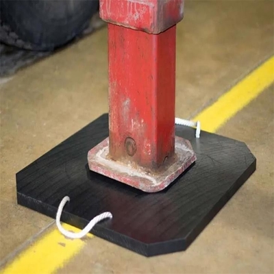 오래가는 HDPE 복합체 자동차 기중기는 저항하는 아우트리거 패드를 압박합니다
