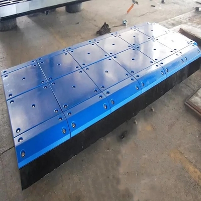 플라스틱 공항 교대 차폐 UHMWPE 독 범퍼 마주치는 패드를 설계하는 부식 저항성