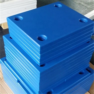 구부러진 공업용 플라스틱 플랫폼 펜더 표면은 UHMWPE 해양 독 범퍼를 패드를 댑니다