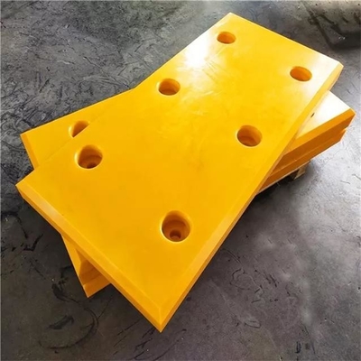 단단한 부두 구조 플라스틱 프런트 패널 UHMWPE 선박 모서리 표면 펜더 패드