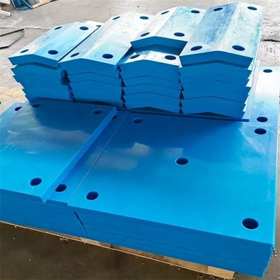 플라스틱 공항 교대 차폐 UHMWPE 독 범퍼 마주치는 패드를 설계하는 부식 저항성