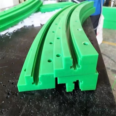 컨베이어 벨트를 위한 폴리에틸렌 가이드 레일 UHMWPE 플라스틱 체인 가이드 내마모 부분