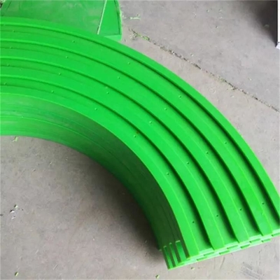 PE는 컨베이어 가이드 레일 플라스틱 UHMWPE 곡선형 트랙 슬라이드 트렉 부분을 기계화했습니다