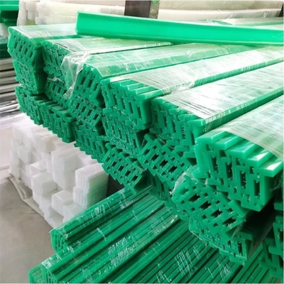 폴리에틸렌 컨베이어체인 가이드들은 저항하는 UHMWPE 선형 가이드 레일을 입습니다
