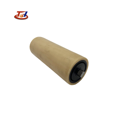 고성능 검은 UHMWPE 플라스틱 케어링 컨베이어는 유동 롤러를 반환합니다