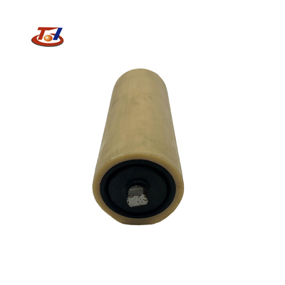 고성능 검은 UHMWPE 플라스틱 케어링 컨베이어는 유동 롤러를 반환합니다