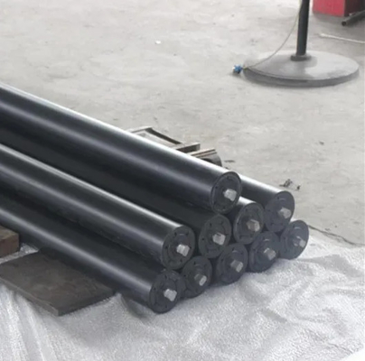 초고 분자 폴리머 HDPE 컨베이어 롤러 다이아 76mm